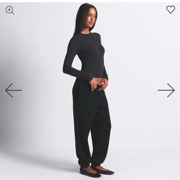 Skims Black Sweat Pants - Picture 2 of 2